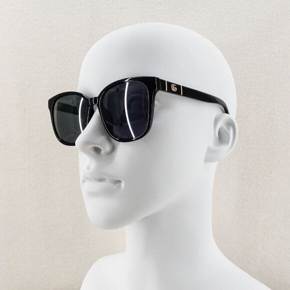 Gucci GG0637 Square Sunglasses Black OS - Picture 10 of 15